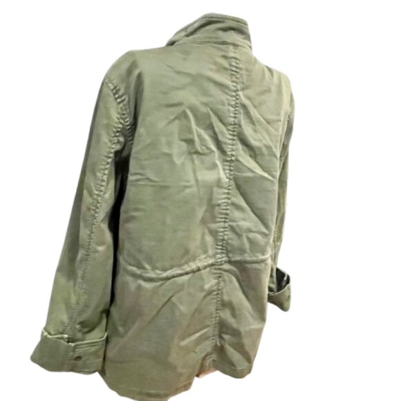 GAP Army Green Utility Field Jacket M - Picture 2 of 6